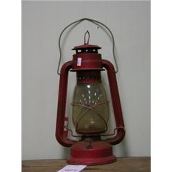 Lantern, Red, 11½"H
