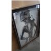 Image 2 : FRAMED SILOUHETTE PAINTING
