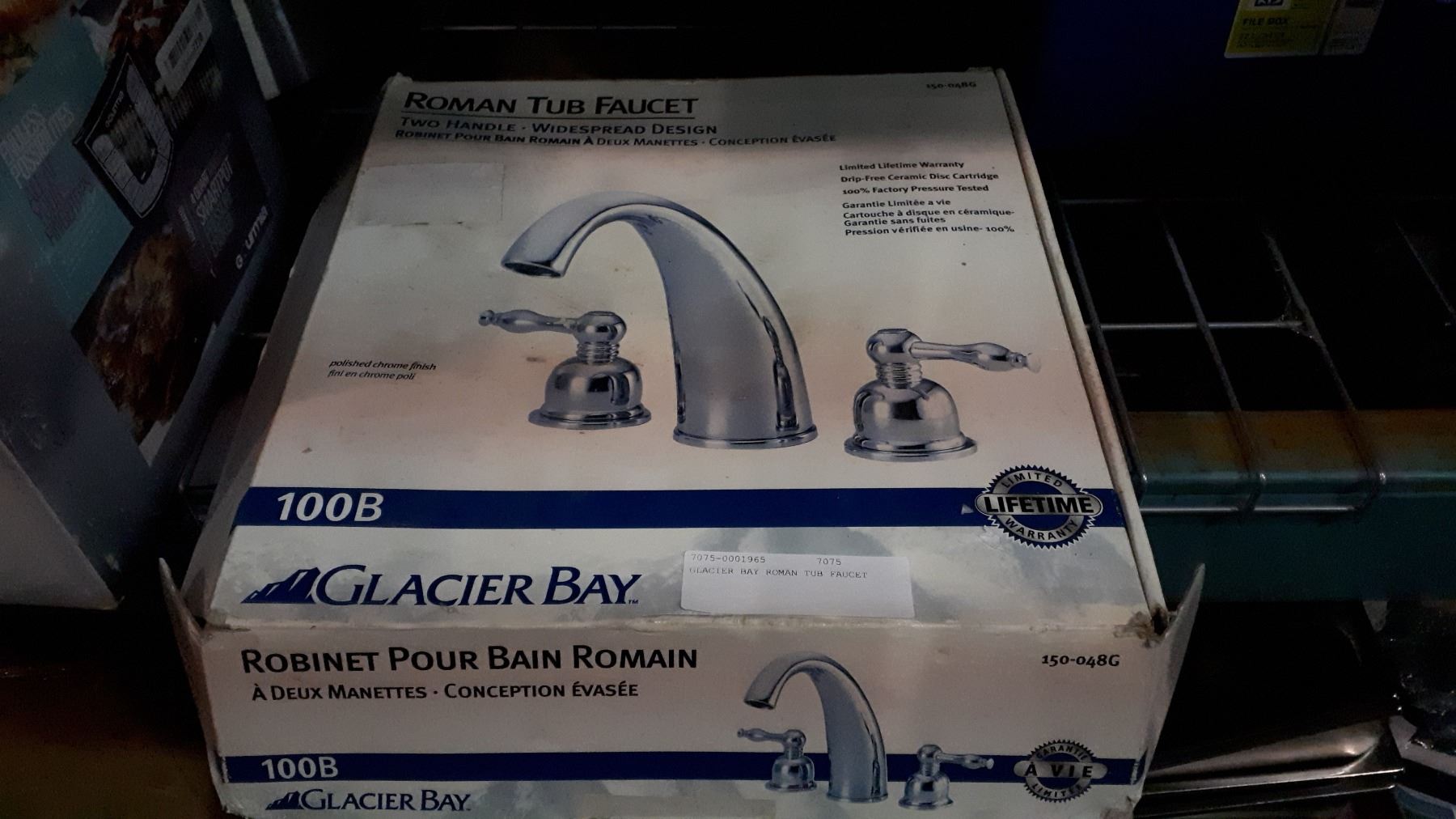 Glacier Bay Roman Tub Faucet