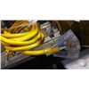 Image 2 : NEW COMMERCIAL 25 FOOT EXTENTION CORD, THREE OUTLETS