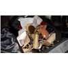 Image 2 : BLACK BAG FULL OF EXPENSIVE LADIES HIGH HEELED SHOES