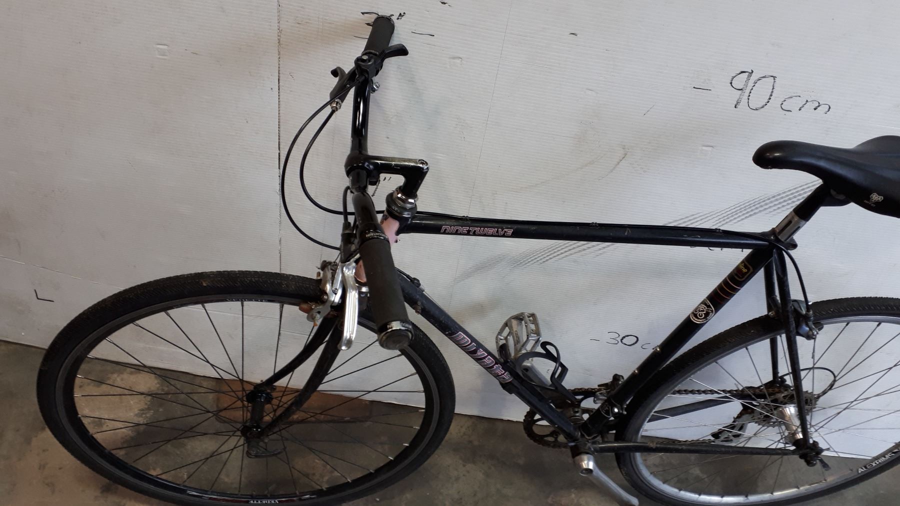 BLACK MIYATA BIKE