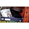 Image 2 : BOX OF ELECTRONICS, KIDS GUITARS, MONITOR, AND PAY MASTER