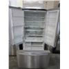Image 2 : NEW 36" WHIRLPOOL STAINLESS 32CU/FT DOUBLE DOOR FRIDGE W/ FREEZER DRAWER
