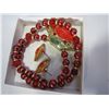 Image 2 : RED BEADS AND EARRINGS