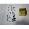 Image 2 : SMALL BOX WITH DRAGON WATCH NECKLACE AND OTHER BEADED NECKLACE