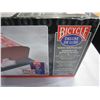 Image 2 : NEW IN BOX BICYCLE DELUXE WOOD SHUFFLER SET