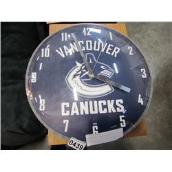 VANCOUVER CANUCKS CLOCK