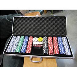 POKER CHIP SET IN CASE