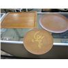 Image 2 : JOHNSON BRICKAN AND 2 NCC TEAK TRAYS