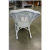 Image 3 : WICKER ROCKING CHAIR