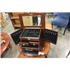 Image 2 : MAHOGANY JEWELLERY BOX