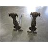 Image 1 : 2 IRON FIRE DOGS