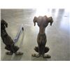 Image 2 : 2 IRON FIRE DOGS