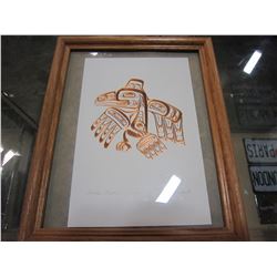 BILL REID PRINT HAIDA RAVEN