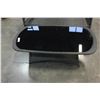 Image 2 : WICKER BENCH AND GLASS INSERT TABLE
