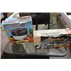 Image 2 : FOOD DEHYDRATOR AND SIZZLE STONE TABLE TOP GRILL