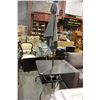 Image 1 : GLASSTOP PATIO TABLE WITH UMBRELLA