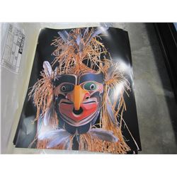 5 HIGH DEF NATIVE MASK POSTER