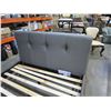 Image 2 : BRAND NEW ASHLEY SIGNTAURE QUEENSIZE MODERN FABRIC PLATFORM BEDFRAME RETAIL $1899