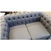 Image 8 : BRAND NEW GREY MODERN TUFTED SOFA AND LOVESEAT WITH NAILHEAD ACCENT, RETAIL $2499