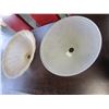 Image 2 : 2 GLASS LAMP SHADES