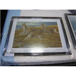 ROBERT BATEMAN FAMILY GATHERING SHOW OF HEARTS PRINT