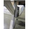 Image 3 : NEW ASHLEY SIGNATURE WHITE RUSTIC 4 FOOT BENCH RETAIL $299 FLOOR MODEL
