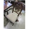 Image 4 : ASHLEY SIGNATURE DARK CHERRY FINISH DINING TABLE WITH 4 DINING CHAIRS, RETAIL $2699 FLOOR MODEL