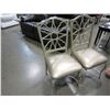 Image 2 : 2 NEW ASHLEY DECORATIVE UPHOLSTERED DINING CHAIRS, RETAIL $249 EACH FLOOR MODEL