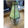 Image 2 : LEADED GLASS LIGHT