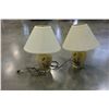 Image 1 : 2 HAND PAINTED EASTERN DESIGN TABLE LAMPS