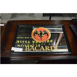 BACARDI MIRRORED ADVERT