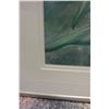 Image 2 : SIGNED WATER COLOURED WATER LILLY PICTURE