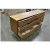 Image 4 : MID-CENTURY MODERN 9 DRAWER WALNUT DRESSER - MADE IN CANADA