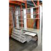 Image 3 : LARGE DESK UNIT W/ HUTCH