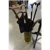 Image 2 : COAT TREE AND UMBRELLA STAND W/ CANES