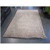 Image 1 : 60" BY 90" TAN SHAG AREA CARPET