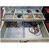 Image 3 : 2 JEWELRY BOXES W/ CONTENTS