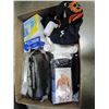 Image 2 : BOX OF JERSEYS, NEW HARLEY DAVIDSON BANDANA, PURSES AND MORE