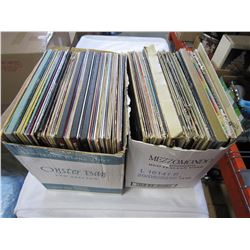 2 BOXES OF RECORDS