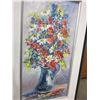 Image 2 : OTTO JEGODTKA ORIGINAL FLORAL ACRYLIC THE COLOR OF SUMMER
