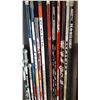 Image 3 : LOT OF LEFT HANDED HOCKEY STICKS SOME ARE ONE PIECE OTHERS INTERCHAGABLE BLADE