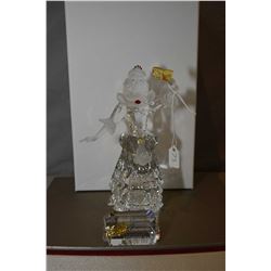 Swarovski Crystal figure from the Masquerade collection, annual edition 2000  Columbine with origina