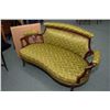 Image 1 : Three piece Victorian Sheraton parlour set including settee and a ladies and gent's armchair