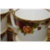 Image 2 : Royal Albert Old Country Roses china dinnerware including eight each of dinner, lunch and bread plat