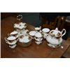 Image 1 : Royal Albert Old Country Roses china tea set including teapot, trivet, open cream, sugar with tray, 