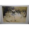 Image 1 : Framed etched print of a ballet studio pencil signed by artist (Jean) Jansem, E.A 12/30 (artist proo