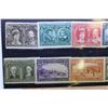Image 1 : Eight vintage Canadian postage stamps in non-circulated very good to fine condition with sequential 