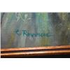 Image 2 : Framed oil on canvas portrait painting of a young woman, artist signed, 17" X 14"
